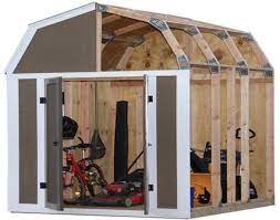 The diy storage shed kit walls are assembled and the rafters are prebuilt and ready to put into place. Top 10 Best Storage Shed Kits 2021 Reviews Metal Wood Resin Sand Creek Farm