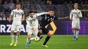 Nadie más que alemania podía haber llegado a la final, y nadie más se merecía estar en la final. Argentina Vs Alemania El Increible Mosaico De Gloria Para Los Locales Y Bronca Para La Visita Rpp Noticias