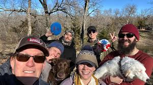 Long standing KCDD tradition of disc golfing