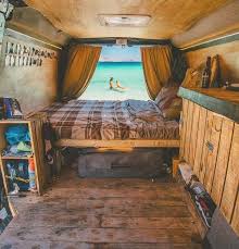 20 Awesome Wood Interior Ideas For Sprinter Van Camper Go Travels Plan Van Life Sprinter Van Camper Van Interior