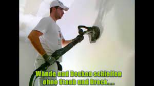 Sie können nicht haben zu investieren eine menge. Festool Planex Lhs 225 Festo Giraffe Wande Und Decken Schleifen Ohne Staub Und Dreck Youtube