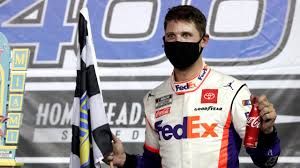 The final race of the double e cup series season 5 brings us to miami where we will find out who our champion will be! Denny Hamlin Wins On A Long Day At Homestead Miami Speedway Sportsnet Ca