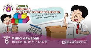 Kunci Jawaban Buku Tematik Tema 5 Kelas 6 Halaman 38 39 41 42 43 44 Kurikulum 2013 Kurikulum Buku Kunci