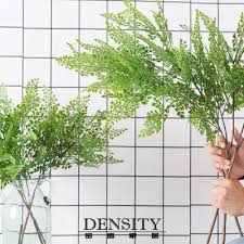 现代简约绿色仿真花花艺插花配草植物墙ins摆件客餐厅家居装饰品 herbs dill