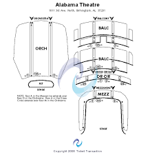 Alabama Theater Birmingham Seating Chart Www