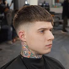 A bowl cut , also known as a pot haircut , a helmet haircut or a mushroom cut , is a haircut where the hair is cut short on the sides and back and looking as though someone put a bowl on the head and cut off all the visible hair. 60 Modern Mushroom Haircuts The Latest 2020 Trend
