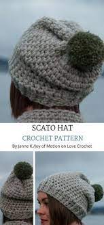 Scato Hat Crochet Pa Crochet Hats Crochet Hat Pattern Crochet
