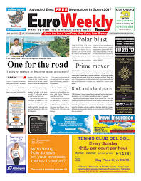 Check spelling or type a new query. Euro Weekly News Costa Del Sol 25 31 January 2018 Issue 1699 By Euro Weekly News Media S A Issuu