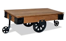 Going for a traditional aesthetic? Cart Coffee Table Bob S Discount Furniture