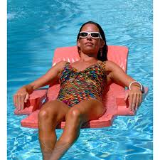 Choose from contactless same day delivery airhead sun comfort cool suede inflatable chaise floating swimming pool lounge float seat intex floating inflatable mesh lounge chair pool float lounger with cupholder and handles, blue. Foam Pool Chair Ideas On Foter