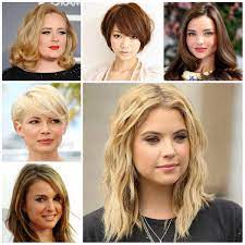 Stylish Hairstyles For Round Faces Hairstyles For Round Faces Hair Styles Long Sleek Hair