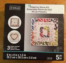 Counting count with your child each stone as he or she steps on it. How To Make A Stepping Stone Needlepointers Com