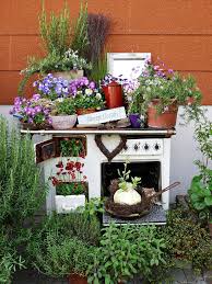 Outdoorkuche Garten Alter Ofen Garten Deko