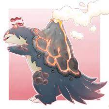 iyvi region on instagram gigantamax typhlosion pokemonswordshield pokemongo pokemonart fakemon pokeart art illustratio pokemon art art anime
