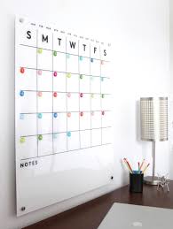 Acrylic Calendar Magnetic Notes On Bottom Lucite Calendar Etsy Dry Erase Calendar Magnetic Calendar Wet Erase Markers