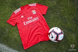 Benfica's 19/20 away kit uses adidas' tiro 19 template. Sl Benfica Jersey Autographed By The Squad At The Final Four 2019