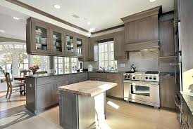 Cabinets Close To Maple With Flint Stain Stained Kitchen Cabinets Kitchen Design Gray Stained Cabinets