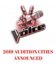 Auditions For The Voice Will Began Sweeping The Nation Again In January 2019 Voice Auditions The Voice Audition