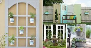 Shop from the world's largest selection and best deals for screen door home doors. 13 Diy Ideas For Using Old Doors In The Garden Balcony Garden Web