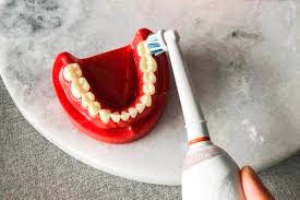 You require holding the toothbrush up against your gum line above the braces on the upper row of teeth. The Correct Way To Use An Oral B Electric Toothbrush Tooth Be Told