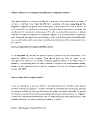 Find many business letters for announcement of changing the ownership, also informed your customer for merger & acquisition, so must be keep doing business with new example 2: What Is The Process Of Changing Company Name And Registered Address By Bradley Hoeger Issuu