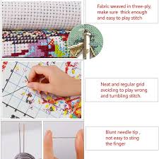 Your patterns can be retrieved online at any moment, from any computer. Cross Stitch Stamped Kit Cross Stitching Patterns For Beginner Kids Adulti7v4 194982778382 Ebay