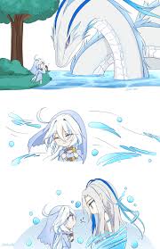 furina, neuvillette, and neuvillette (genshin impact) drawn by  reiu_(rriuette) | Danbooru