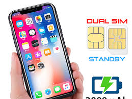 Push in, towards the iphone, but don't force it. 3 In 1 Dual Sim Card Power Jacket For Iphone X