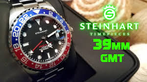 Steinhart 39mm Gmt Full Review Youtube Vintage style ceramic pepsi bezel. steinhart 39mm gmt full review