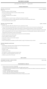Best resume objective examples examples of some of our best resume objectives, including resume samples, free to use for writing your if you are making a resume or cv for an accounting position, the career objective statement is a part of the resume you must take care to write. Trainee Accountant Resume Sample Mintresume