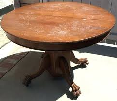 But sometimes round dining room tables are too small for larger parties. Antique Dining Room Table With Pull Out Leaves Round Dining Room Table Dining Table Round Oak Dining Table