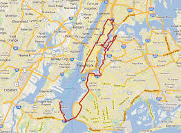 Five Boro Bike Tour Map Nyc Bike Maps
