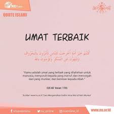 Amar makruf nahi mungkar merupakan kewajiban yang allah subhanahu wa ta'ala mandatkan kepada para nabi dan rasul alaihimus salam. Umat Terbaik Fatwa Nu Fwjstudio