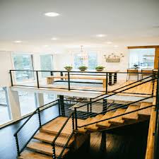 It's a versatile statement, however, with its elements of modernity with slim cable safeguards running horizontally. Not Just For Decks Cable Railing Looks Even Better In Your Home
