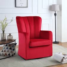 We did not find results for: Modern Velvet Swivel Armchair Rotating Accent Chair For Living Room With Pleated Back Red Walmart Com Walmart Com