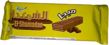 Product Photo: El Shamadan Wafer Biscuits Yellow Mega