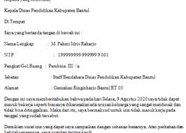 Contoh surat izin absen karena lembur kerja. 20 Contoh Surat Izin Tidak Masuk Kerja Untuk Berbagai Keperluan