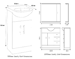 Standard Bathroom Vanity Sizes Depth Dimensions Counter