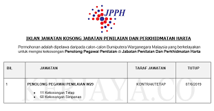 Share vector logo jabatan penilaian dan perkhidmatan harta (jpph). Jabatan Penilaian Dan Perkhidmatan Harta Kerja Kosong Kerajaan