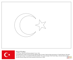 Fotografie impressive flaggen zum ausmalen motiviere dich, in deinem home verwendet zu werden sie können dieses bild verwenden, um zu lernen, unsere hoffnung kann ihnen helfen, klug zu sein. Flag Of Turkey Super Coloring Turkey Flag Flag Coloring Pages Coloring Pages