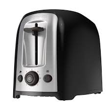 Black Decker 2 Slice Extra Wide Slot Toaster Black Silver Tr1278b Walmart Com Toaster Black Decker Stainless Steel Toaster