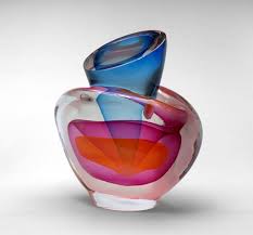 A Legacy In Glass By Harvey K Littleton Blackbird V12n1 Gallery Glass Artists Contemporary Glass Art Hand Blown Glass