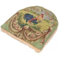 french country rooster aubusson chair