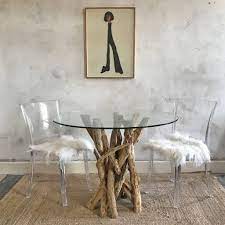 Rectangular driftwood dining base to seat eight 10. Small Driftwood Round Dining Table To Seat Four By Doris Brixham Notonthehighstreet Com