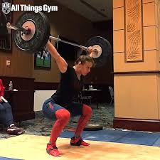 2017 world champion loredana toma front squats 165kg. All Things Gym Loredana Power Facebook