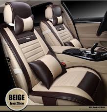 For Mercedes Benz C200 E260 E300 A S Series Ml350 Glk New Brand Luxury Soft Pu Leather Car Seat Cover Front Leather Car Seat Covers Leather Car Seats Car Seats
