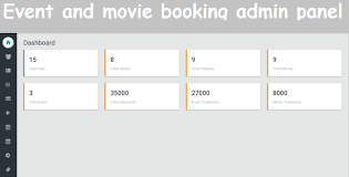 Event Movie Booking Admin Panel By Nikunjpagada Event Movie Booking Admin Panel Democlick Fordemo A Simple But Powerful Php Script To Admin Panel Booking Admin