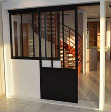 Verriere Sur Mesure Neves En Aluminium Avec Ou Sans Traverses Horizontales Fabrication Francai Porte Coulissante Verriere Cuisine Verriere Deco Entree Maison