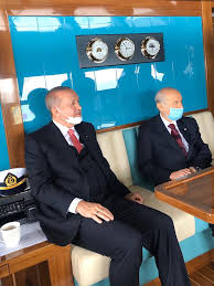 Aylar Sonra Ilk Fotograf Erdogan Ve Bahceli Acilisa Gidiyor
