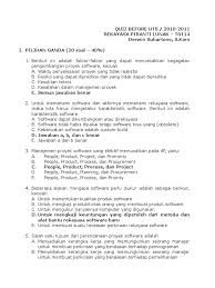 Program tahunan pemodelan perangkat lunak kelas xi smk rpl kurikulum 2013. Soal Pemodelan Perangkat Lunak 11 Semester 1 Pilihan Ganda Masnurul